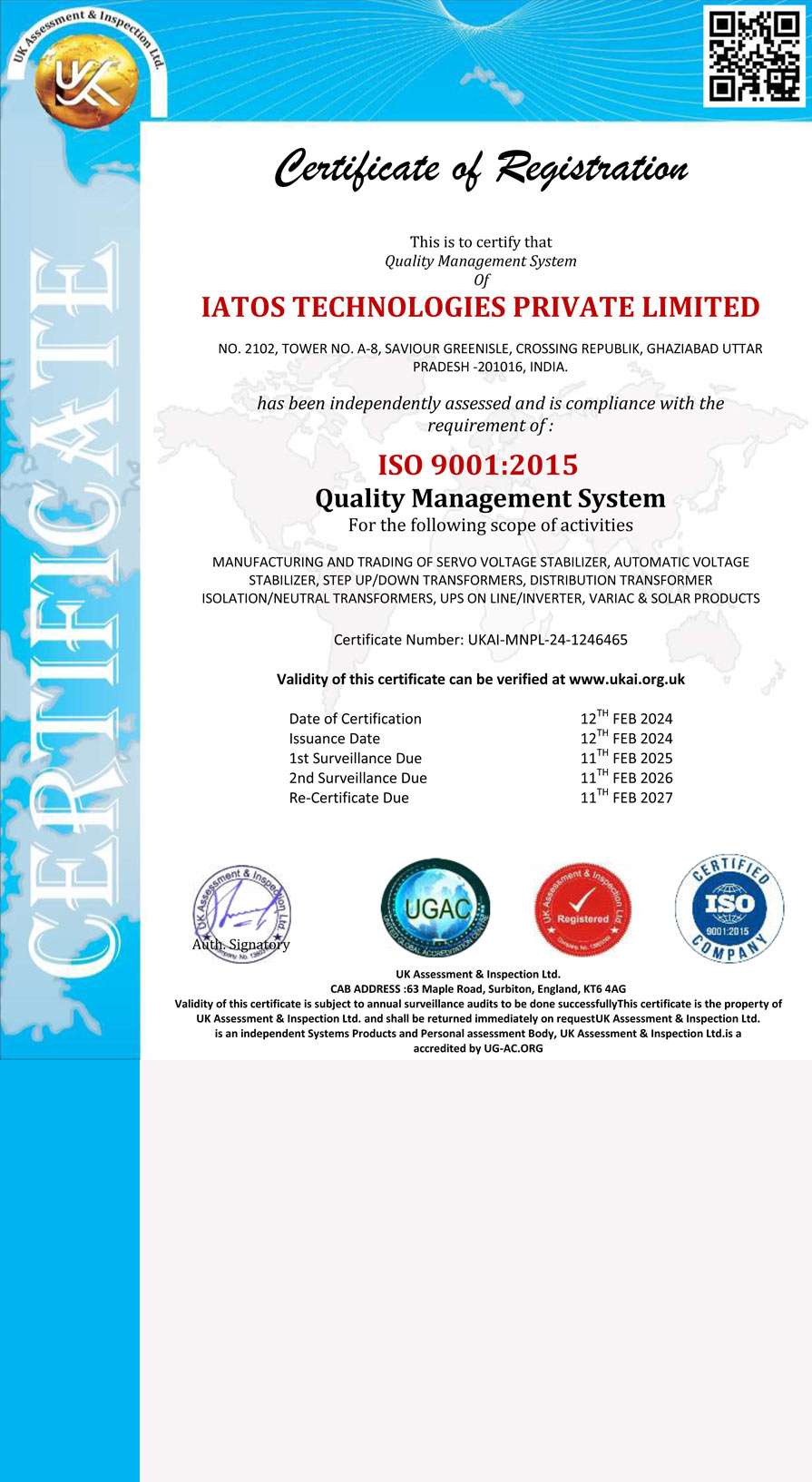 ISO 9001:2015